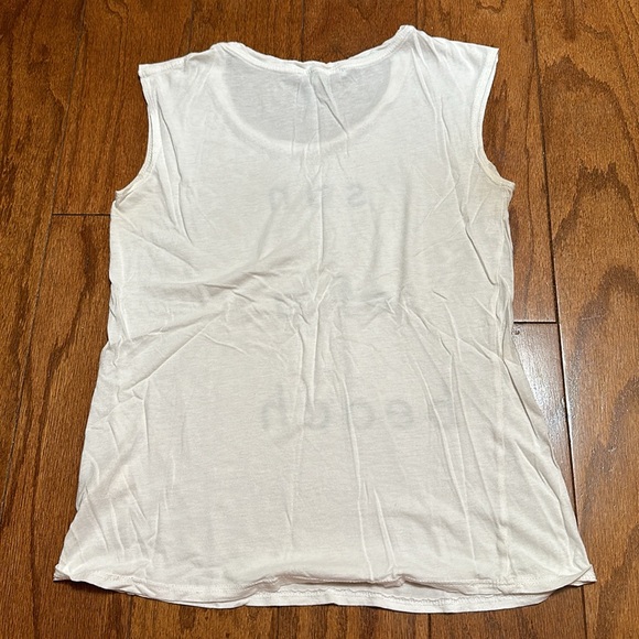 Rebecca Minkoff 'Sun of a Beach' Muscle Tee - Picture 6 of 6